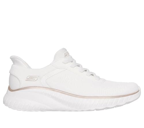 Skechers Women's Slip-Ins Squad Chaos Trainer, White, 9 UK — view 4