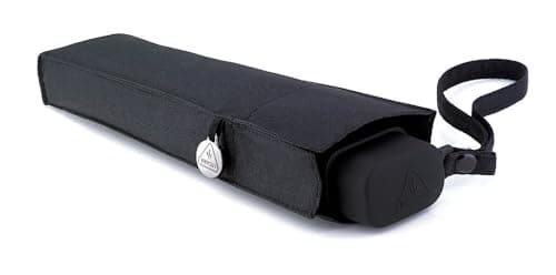Fulton Miniflat 1 Black Unisex_adult Umbrella Black One Size — view 4