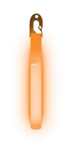 Survival School Lumica 6" Military Grade Safety Light Stick - ORANGE x 10 — view 2