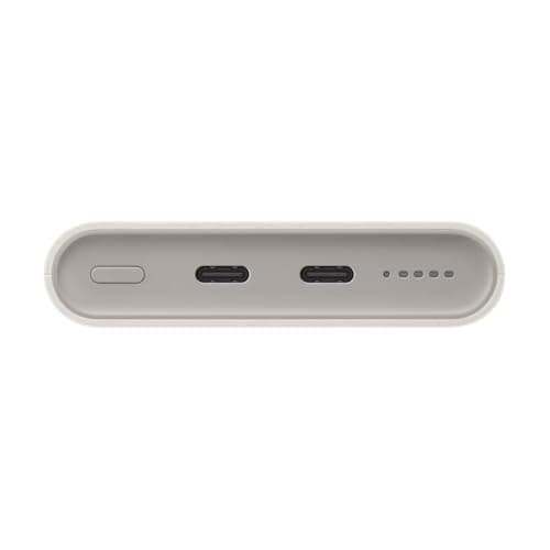 Samsung Galaxy Official 10,000 mAh Battery Pack, 25W Super Fast Charging (with USB-C to C Data Cable), Beige — view 2