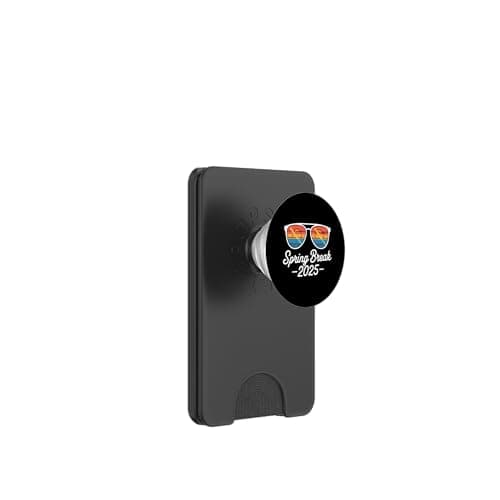 Spring Break 2025 Travel Vacation School Break PopSockets PopWallet for MagSafe
