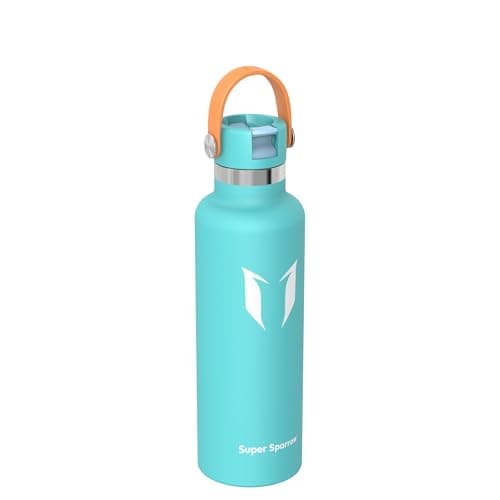Sparrow Insulated Water Bottle 750ml FlipFlow Metal Drinks Bottle Straw — view 2