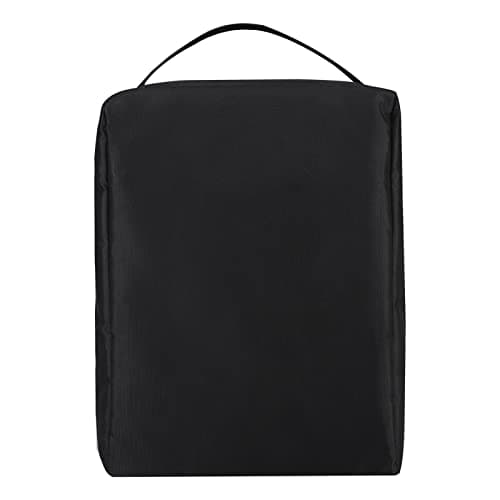 Gloppie Boot Bag Football Travel Shoe Bag Shoe Bags for Packing Travelling Dust Proof & Water Resistant Fashion Shoe Boxes for Men or Women Daily Use, Black — view 3