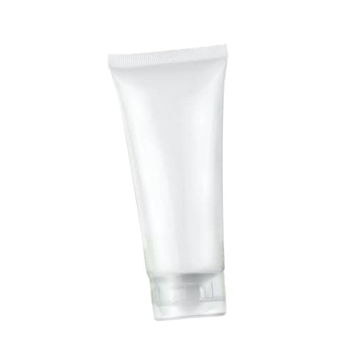 PLAFOPE Empty Refillable Cosmetic Tube Squeezer 20ml 20g White Pe Pp