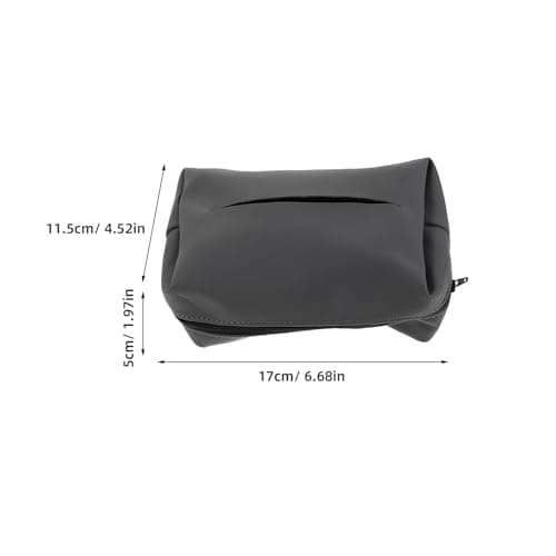 Mobestech 2pcs Car Tissue Box Tissue Holder for Seat and Backseat Organizer for Road Trips and Family Cars Interior — view 2