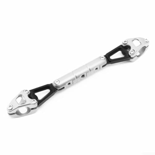 Aluminum Alloy Balance Bar Bracket for Motorcycle for gps Mount(silver)
