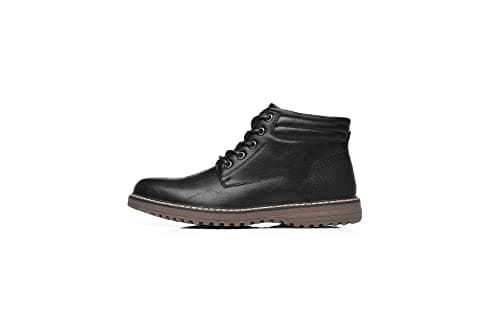 TOP STAKA Men's Boots, Leather Lace Up Winter Shoes for Work, Travel, Business, Casual Shoes — view 3