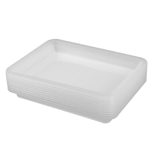 Plastic Art Trays, 10 Pack Stackable Activity Organiser for Kids