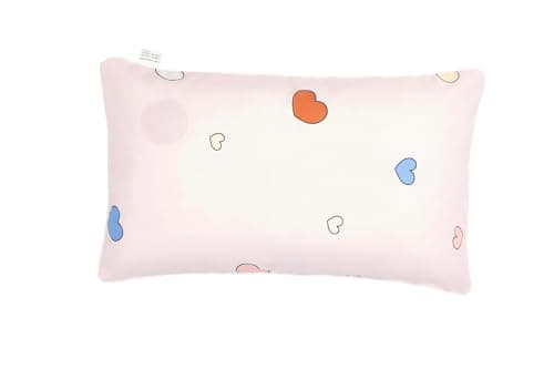 cutie pumpkin Toddler Pillow for 2,3,4,5 Years Old with Pillowcase-11”x 17”-Machine Washable Soft Hypoallergenic Cotton Kids Pillows,Small Toddler Pillow for Sleeping,Travel,Crib Bed,Nap,Daycare — view 2