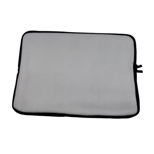 Sublimation Blank Laptop Sleeve Neoprene 12-13" Anti-Shock Zipper Water-Resistant for Customisation Business and Personal Needs (5 Pack)