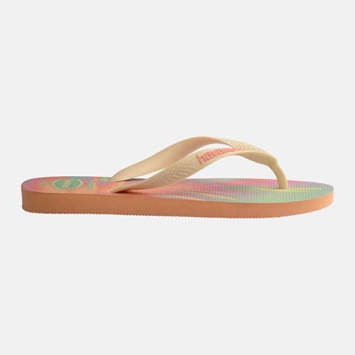 Havaianas Top Fashion (Mini Me) Girls FlipFlop Peach/Pink 1/1.5 UK — view 3