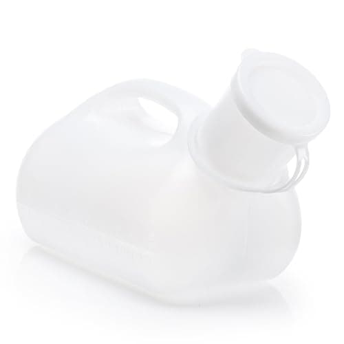 1 x Easy Care Solutions Unisex Urinal Bottle | 1000ml | Spill-Proof | — view 5