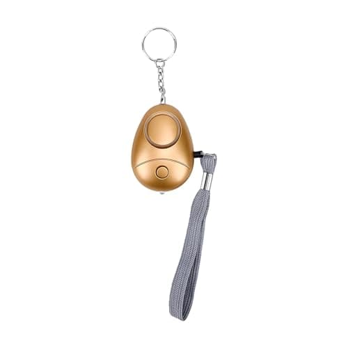 Tosuny Personal Security Alarm 130dB Emergency Self Defense (Gold) — view 5