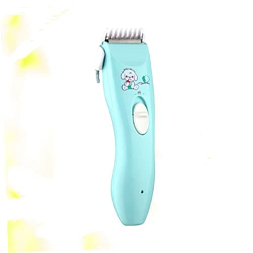 PRETYZOOM Electric Hair Clipper Rechargeable Cordless USB Charging Low Noise Hair Trimmer with Washable Head Safety Teeth Precision for Home and Haircut Sky-Blue — view 5
