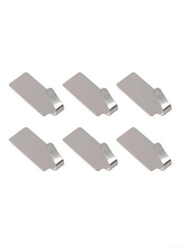 HavenlyCove Stainless Steel Door Hanger Hooks 6 Pack No Drill