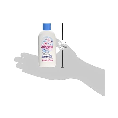 Stergene Care Travel Wash for Handwash Delicates - Laundry Detergent Liquid for Clothes 2 Pack + Cheeroo Magnet — view 6