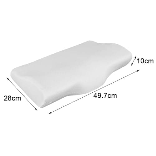 Trintion Memory Foam Pillow Neck Back Support Orthopaedic Firm Head Pillows Fast Rebound Memory Foam Cervical Pillow for Head Neck and Shoulder Support — view 3