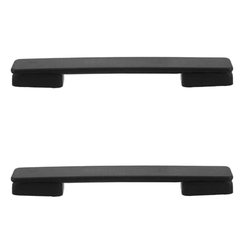 2pcs Black Plastic Suitcase Handle Replacement for Travel Case Repair