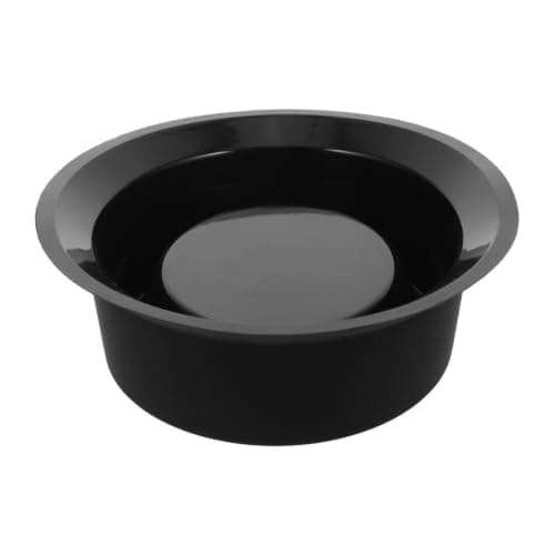 WOFASHPURET Silicone Shaving Bowl with Shaving Brush Holder Lightweight and Portable for Men Rubber Shave Soap Cup Black Mixing Hair Dye Bowl Travel and Home Use