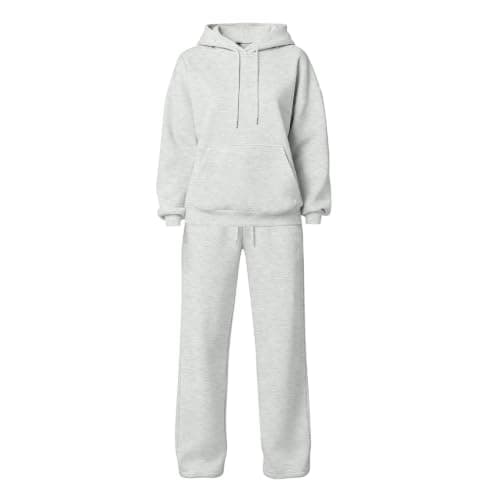 Womens Co Ords Set 2 Piece Long Sleeve Hoodie and Sweatpants — view 5