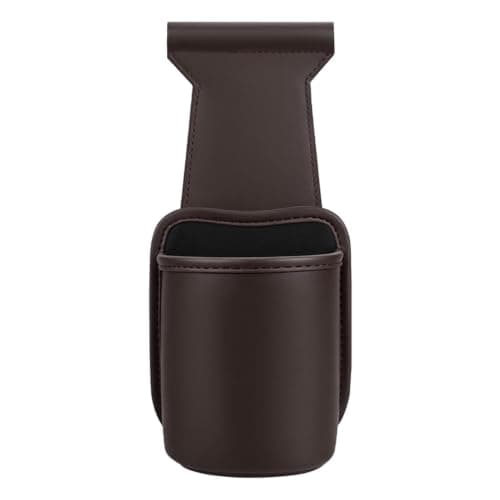 Car Door Cup Holder - PU Leather Organizer | 25x11x10cm Size, Lossless Car — view 6