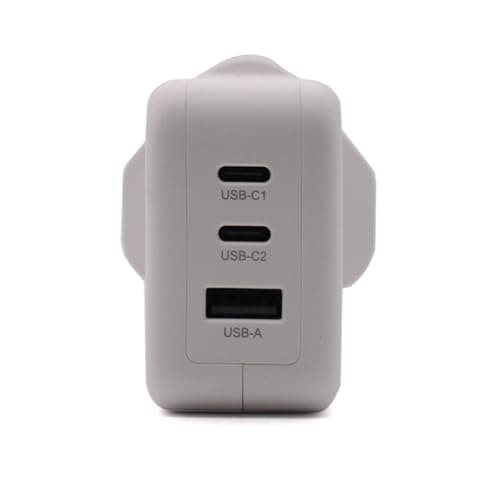 Multi Port 67W USB C Fast Charger Universal Power Adapter for Chromebooks, mac book pro, Lenovo,Dell,HP,ASUS,Acer,Nintendo Switch,IPHONE 15/16,IPAD,Smart Phones TYPE C Charging Block with 2x USB C — view 3
