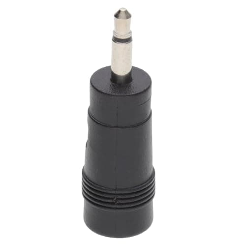 kenable DC Power Adapter 5.5mm x 2.1mm Female Socket to 3.5mm Mono Jack Plug Converter for CCTV LED Lights Solar Pumps Black — view 6