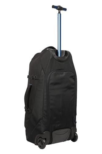 Mountain Warehouse Voyager 50L Wheelie Rucksack Jet Black ONE — view 5