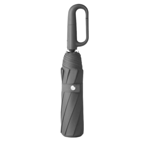 Gyios umbrella Compact Portable Foldable For Adults Wind Resistant Men Women On Travel Rainy Days-gray-iron