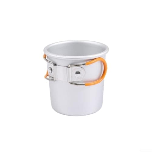 Compact Folding Coffee Cup 150ml 40g Weight(Orange) — view 5