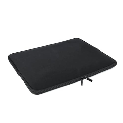 ZENO Laptop Sleeve Case Protective Soft Padded Zipper Cover Carrying Computer Bag Compatible for Notebook Chromebook MacBook Pro MacBook Air (Black) (13.3") — view 5