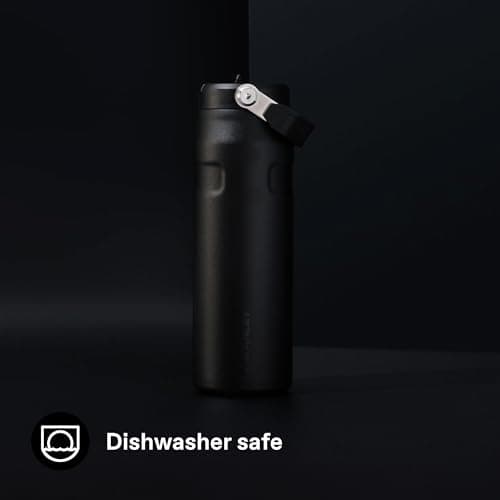 Stanley 1913 Flip Straw Sports Water Bottle 0.7L - Black — view 6