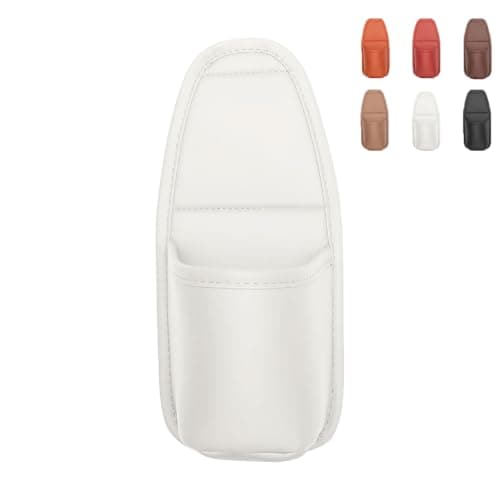 Car Door Cups Holder Window Hanging Organizer,Car Door Storage Pocket,White