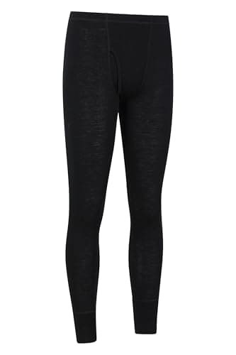 Mountain Warehouse Mens Merino Thermal Baselayer Pants Black XL — view 4