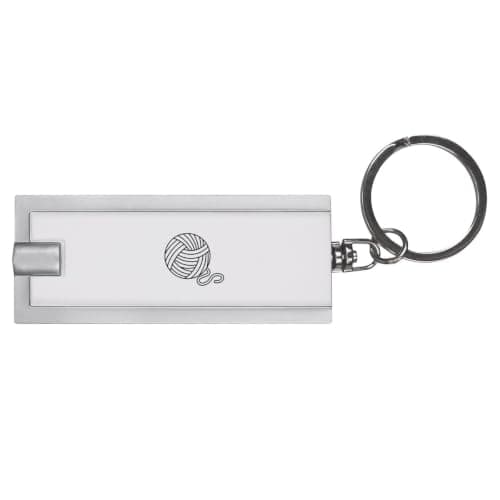 Azeeda 'Wool Outline' LED Keyring Torch (KT00054503)