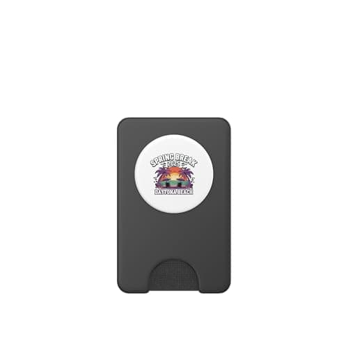 Spring Break 2025 Travel Vacation School Break PopSockets PopWallet for MagSafe — view 2