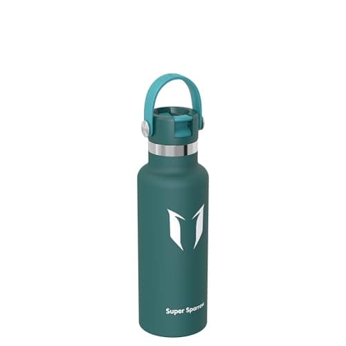 Sparrow Insulated Water Bottle Kids 500ml Metal Drinks Bottle with Straw — view 2