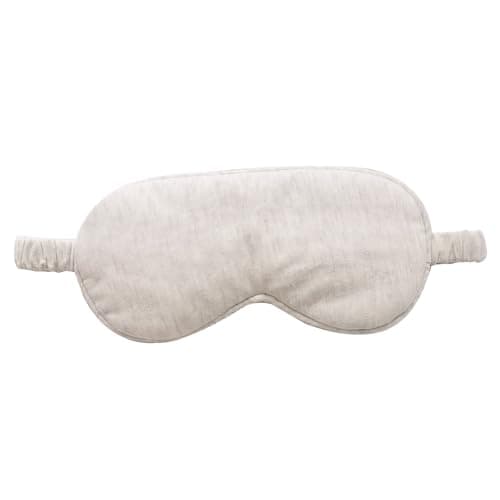 Sleeping Mask, Eye Masks for Sleep, Beige Organic Cotton Sleep Mask Lightweight and Comfortable Elastic Eye for Nighttime Sleeping, Traveling Suitable for Men Women, Cotton — view 5