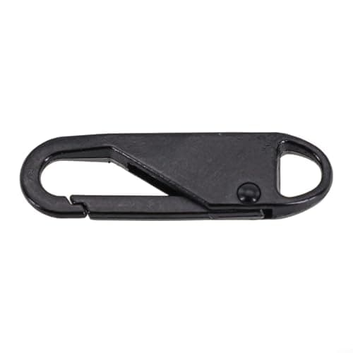 Metal Zipper Puller Repair Kit 3.7cm Rust-Free(Black) — view 3