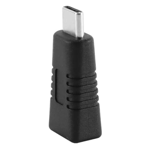ACOLY 2 Pcs Type-C Male to Mini USB Female Adapter Support Charging Adapter Data Sync Plug Converter for Mobile Phone Digital Camera — view 5