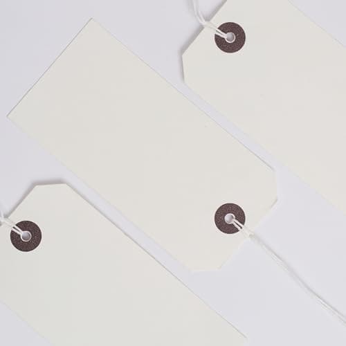 Blick Luggage Tags, White, Rectangular, 120mm x 60mm, 10 Labels, for Home, Family, Travel, Suitcase, Airport — view 4