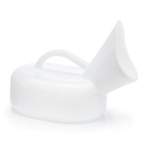1 x Easy Care Solutions Female Urinal | 800ml | Spill-Proof | Portable