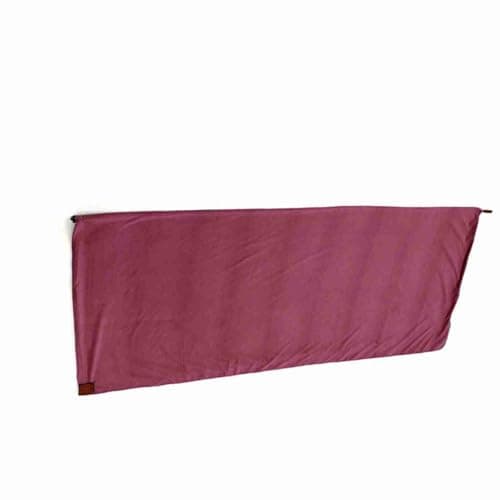 CFTGIW Outdoor Sleeping Bags Portable Emergency Sleeping Bag Light-weight Fleece for Camping Travel Hiking Opening Closing Zipper Convenient Design Comfortable Fabric (Burgundy)