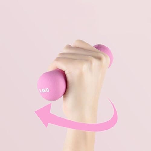 Weights Dumbbells Set Arm Training Fitness Equipment Squat Recovery — view 6