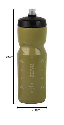 Zefal Sense Soft 80 Water Bottle, Olive Green, 800ml — view 6