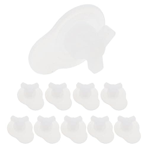 DIYEAH Silicone Air Vent Plug 10pcs White round Breathable Stopper