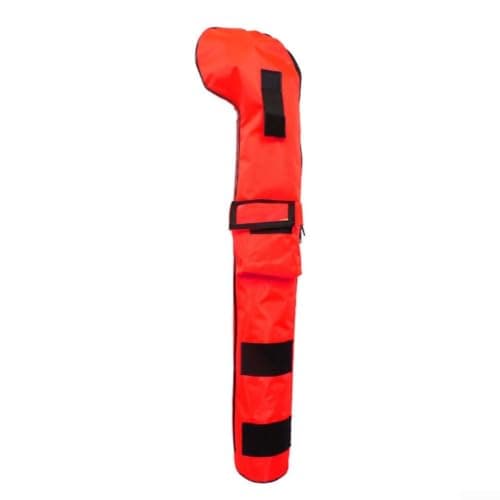 Kids Golf Bag, Portable Golf Club Bags For Child Clubs 26-30 Inch, Quality Nylon Storage Case With Side Pocket For Travel, Blue Orange Red Pink(Blue) — view 3