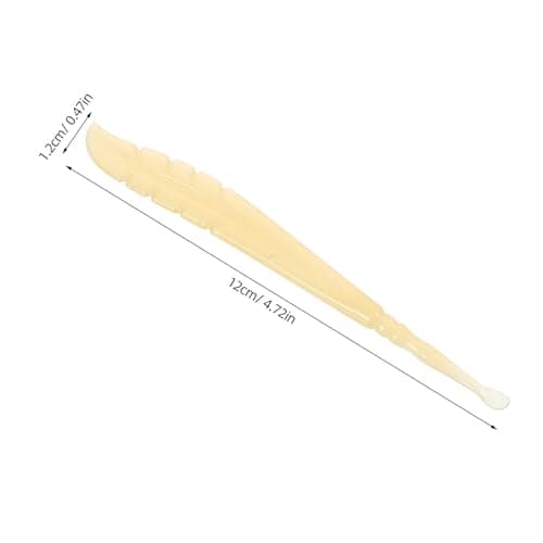 2pcs Soft Silicone Ear Spoon Cleaner for Adults, Gentle Travel Tool — view 2