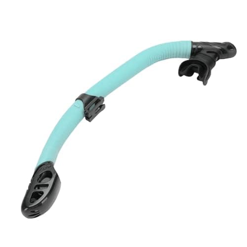 Tbest Dual Use Diving Snorkel with Dry Top Technology (Mint Green) — view 4