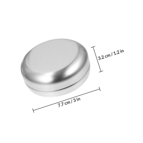 Tofficu 4pcs Aluminum Box Soap Dish Packing Convenient for Makeup Storage and Earphone Storage for Travel and Household Use — view 2
